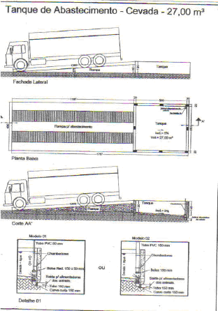 Tanque de Abastecomento - Cevada - 27,00m³